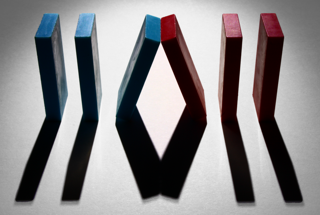 Photo abstraite réalisée avec des carreaux de bois